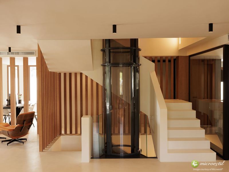 Living space · Real project · Microestil® system — microcement finish